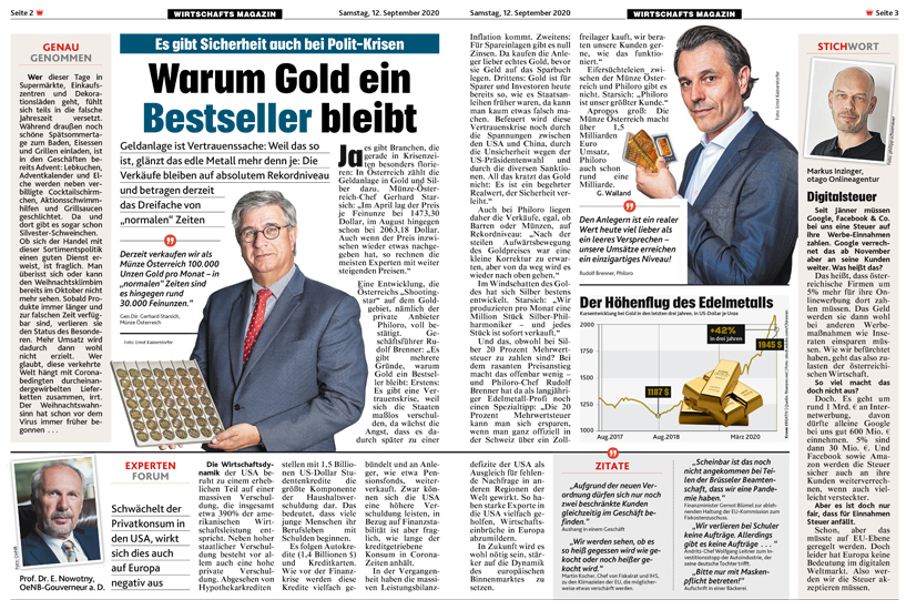 Warum Gold ein Bestseller bleibt - Kronen Zeitung