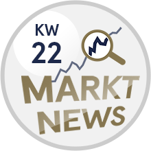 Anhaltender Aufwärtstrend bei Edelmetallen – Gold. Markt. News. Woche 22, 2022