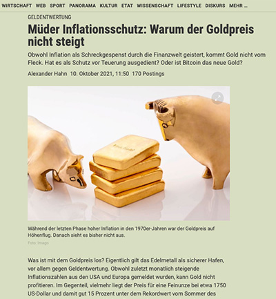 Müder Inflationsschutz - FAZ