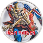 Silber Iron Maiden - Eddie the Trooper 1 oz PP