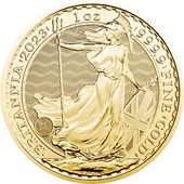 Gold Britannia 1 oz - 2023 (King Charles)