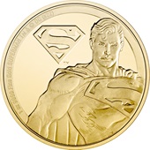 Gold Classic Superheroes 1 oz PP - Superman