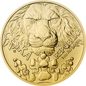 Gold Tschechischer Löwe 1 oz - 2023