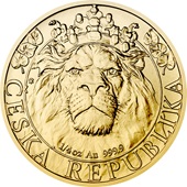 Gold Tschechischer Löwe 1/4 oz  - 2022