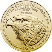 Gold American Eagle 1/2 oz
