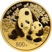 Gold China Panda 50 g PP - 2024