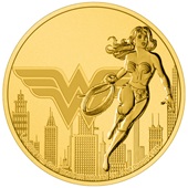 Gold DC Comics 1 oz - Wonder Woman