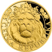 Gold Tschechischer Löwe 1 oz - PP - 2022 (inkl. Etui und COA)