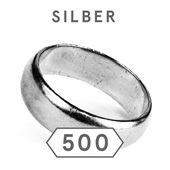 1 g Altsilber - 500
