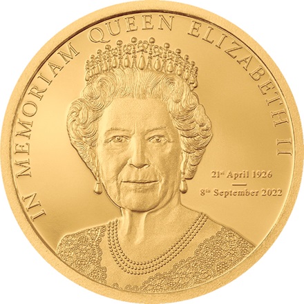 Gold Queen Elizabeth II - In Memoriam 0,5 g PP