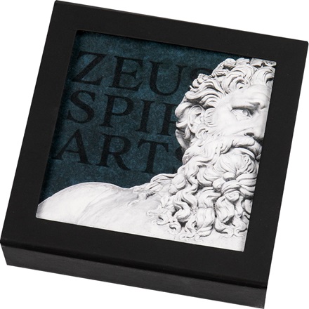 Silber Zeus - Father of the Gods - 3 oz - vergoldet - 2022