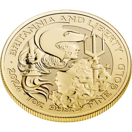 Gold Britannia & Liberty 1 oz - 2024