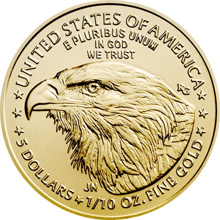 Gold American Eagle 1/10 oz