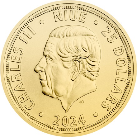 Gold Tschechischer Löwe 1/2 oz - 2024