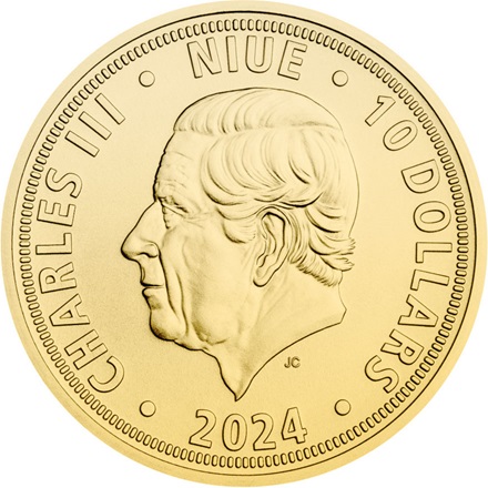 Gold Tschechischer Löwe 1/4 oz - 2024