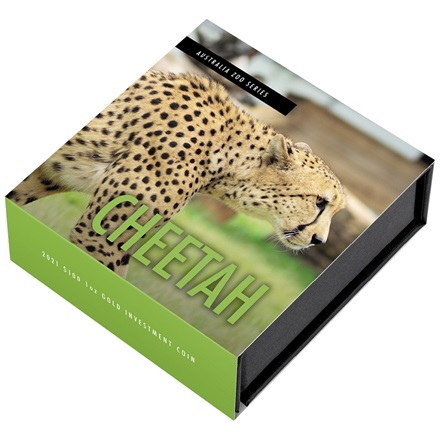 Gold Australia Zoo 1 oz - Gepard - RAM 2021