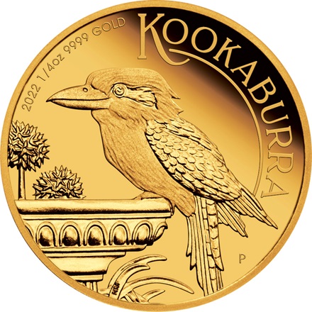 Gold Kookaburra 1/4 oz PP - 2022