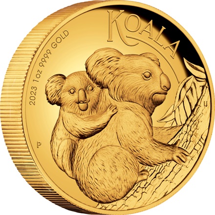 Gold Koala 1 oz PP - High Relief 2023