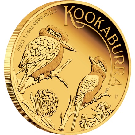 Gold Kookaburra 1/4 oz PP - 2023