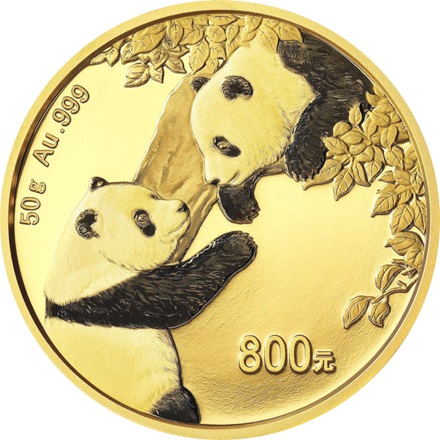 Gold China Panda 50 g PP - 2023