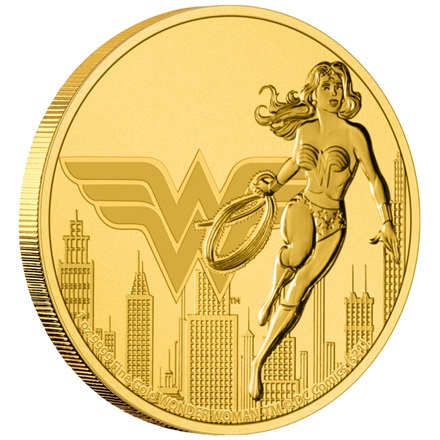 Gold DC Comics 1 oz - Wonder Woman