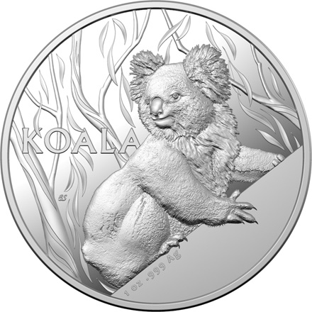 Silber Koala 1 oz PP - High Relief - RAM 2024