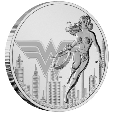Silber DC Comics 1 oz - Wonder Woman
