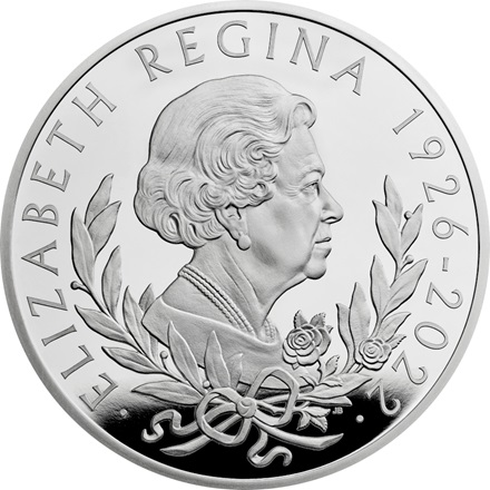 Silber Her Majesty Queen Elizabeth II 1 oz PP - The Royal Mint 