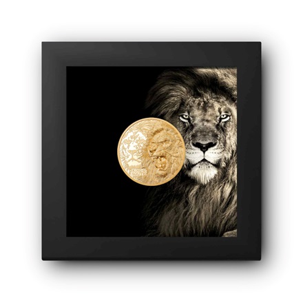 Gold King of the South - Lion 1 oz PP - Ultra High Relief 2023