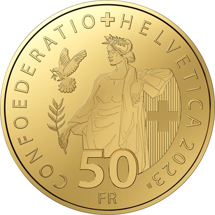Gold "175 Jahre Bundesverfassung" 11.29 g -  PP - 2023