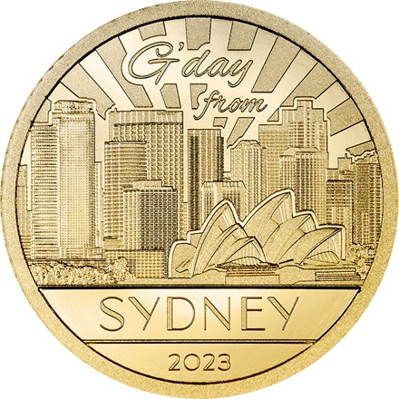 Gold Big City Lights - Sydney 0,5g - 2022