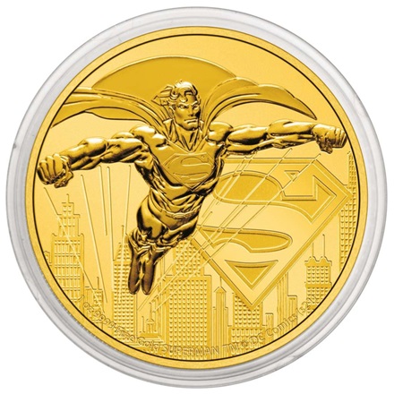 Gold Superman 1 oz - DC Comics