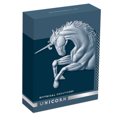 Platin Mythical Creatures 1 oz PP - Unicorn 2021