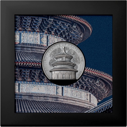 Silber Beijing Himmelstempel - 2 oz - Ultra High Relief - 2023