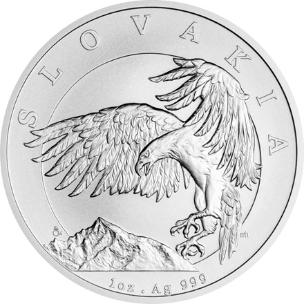 Silber Münzset - 2 x 1 oz Tschechischer Löwe & Adler - 2024