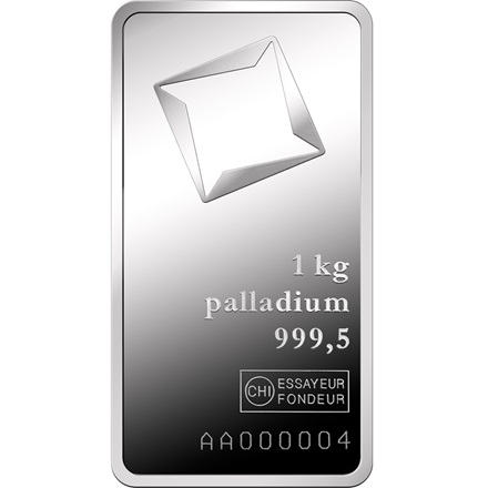 Palladiumbarren 1000 g divers - LPPM zertifiziert