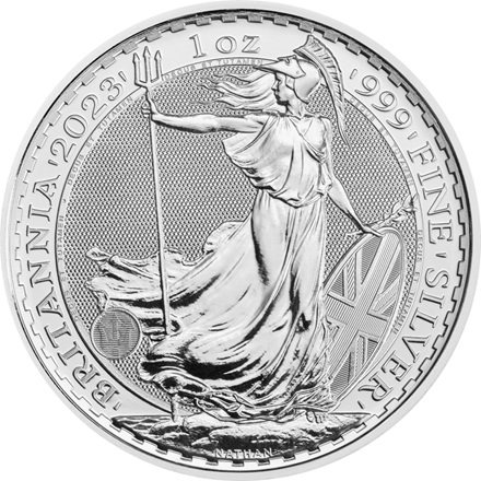 Silber Britannia 1 oz - 2023 (King Charles)