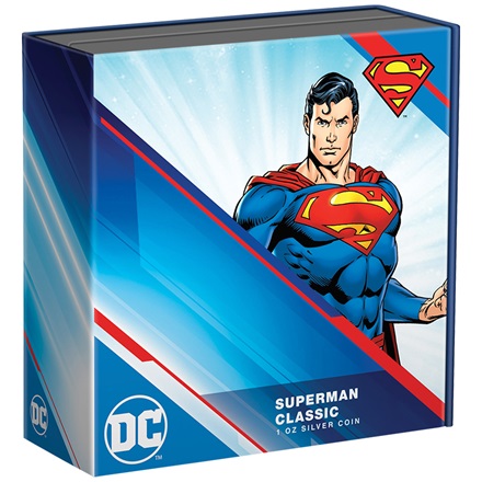 Silber Superman - Classic Superheroes PP - 1 oz 