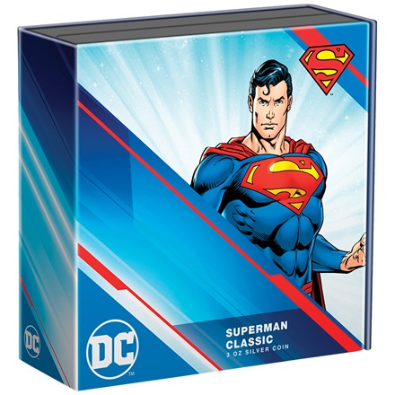 Silber Superman - Classic Superheroes PP - 3 oz