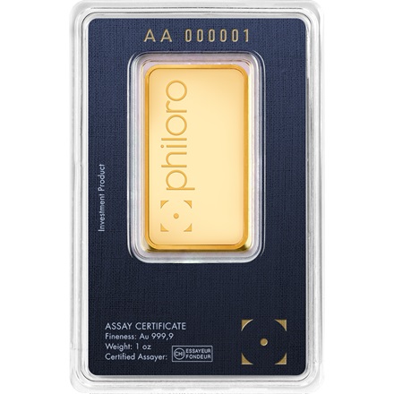 Goldbarren 1 oz - philoro