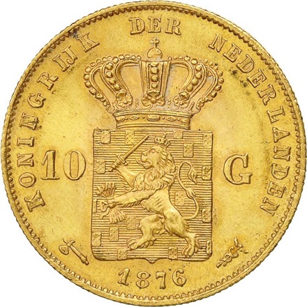 Gold 10 Gulden Niederlande - diverse Jahrgänge