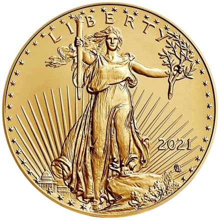 Gold American Eagle 1/10 oz