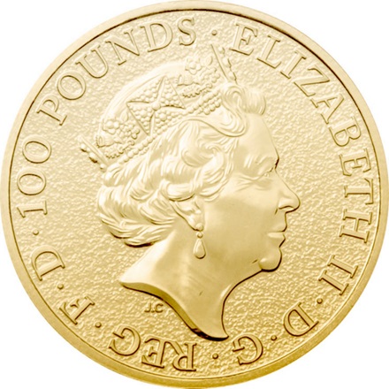 Gold The Queen´s Beasts 1 oz - Lion of England 2016