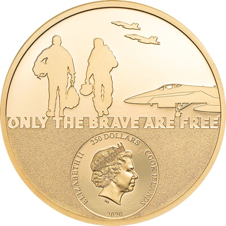 Gold Real Heroes - Fighter Pilot 1 oz - 2020