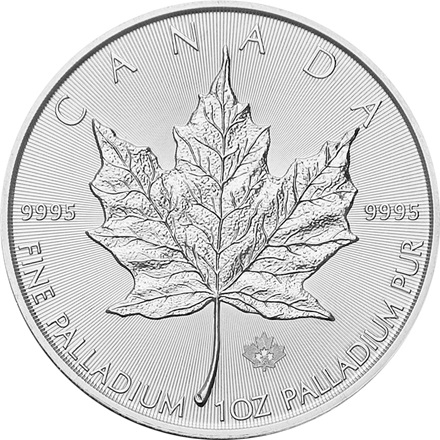 Palladium Maple Leaf 1 Unze
