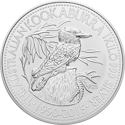 Silber Kookaburra 1kg